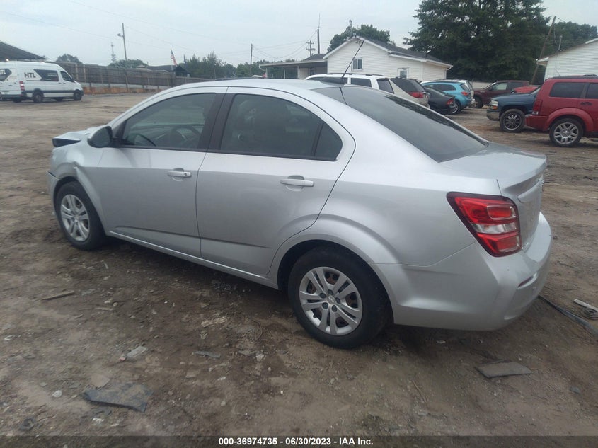 VIN 1G1JB5SB9L4105684 2020 CHEVROLET SONIC LS