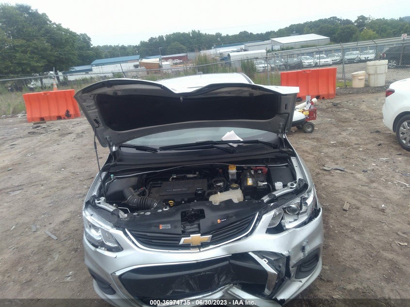 VIN 1G1JB5SB9L4105684 2020 CHEVROLET SONIC LS