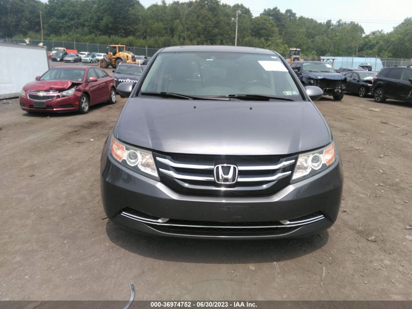 2014 HONDA ODYSSEY EXL - 5FNRL5H64EB073658