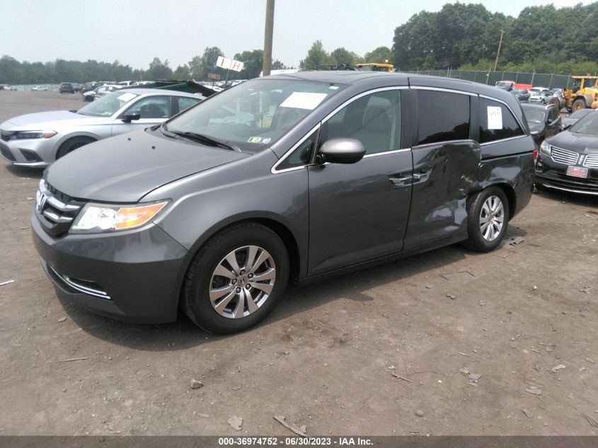 2014 HONDA ODYSSEY EXL - 5FNRL5H64EB073658