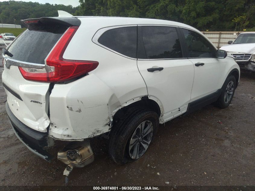 2017 HONDA CR-V LX - 2HKRW6H31HH202609