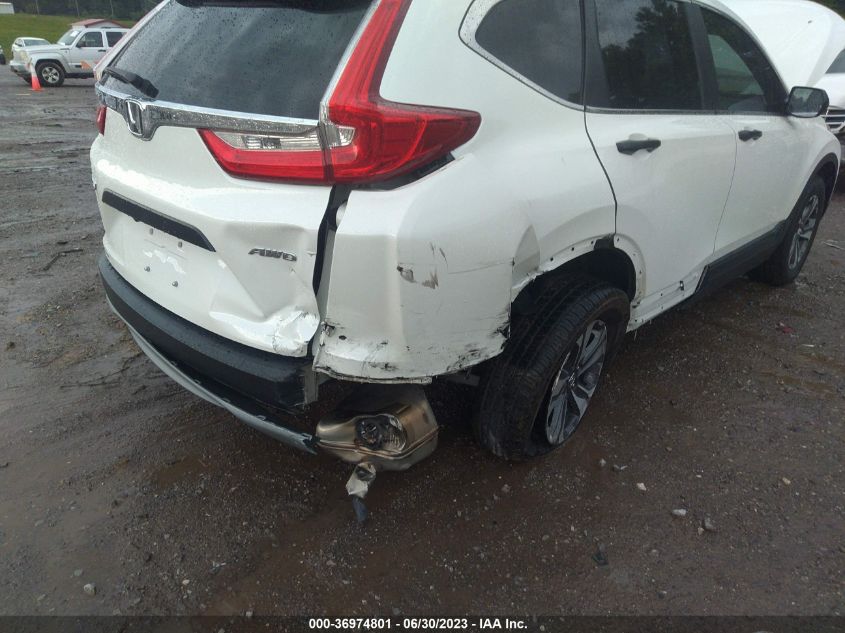 2017 HONDA CR-V LX - 2HKRW6H31HH202609