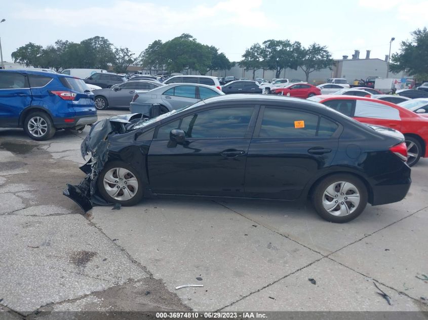 2014 HONDA CIVIC SEDAN LX - 2HGFB2F50EH558891