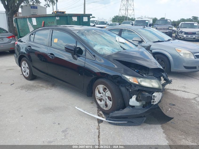 2014 HONDA CIVIC SEDAN LX - 2HGFB2F50EH558891