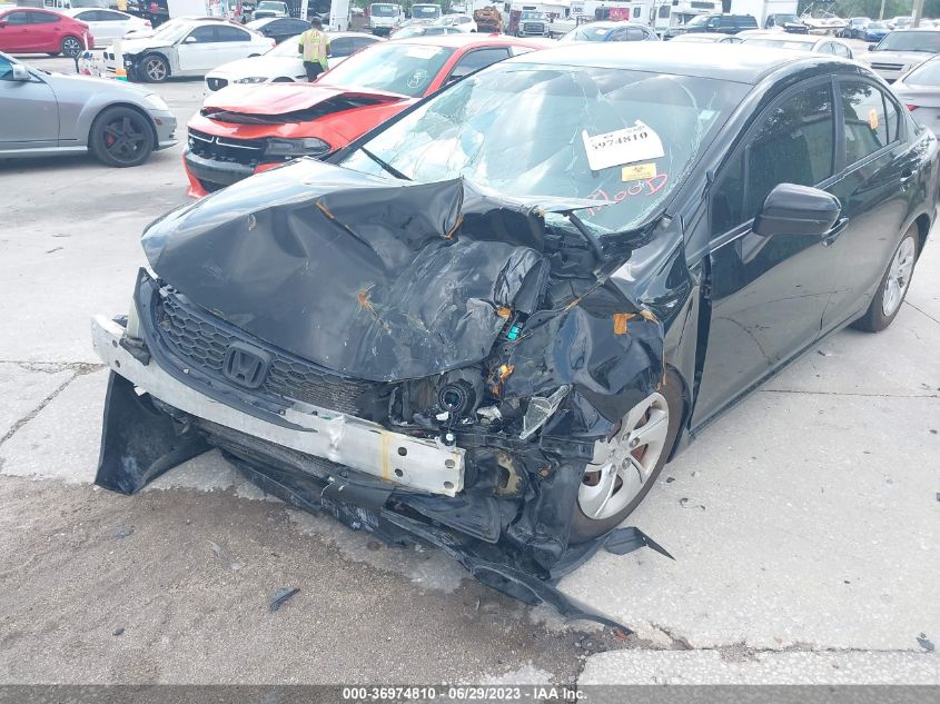 2014 HONDA CIVIC SEDAN LX - 2HGFB2F50EH558891