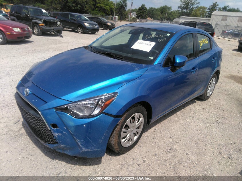 VIN 3MYDLBYV6KY515759 2019 TOYOTA YARIS SEDAN L/LE/XLE