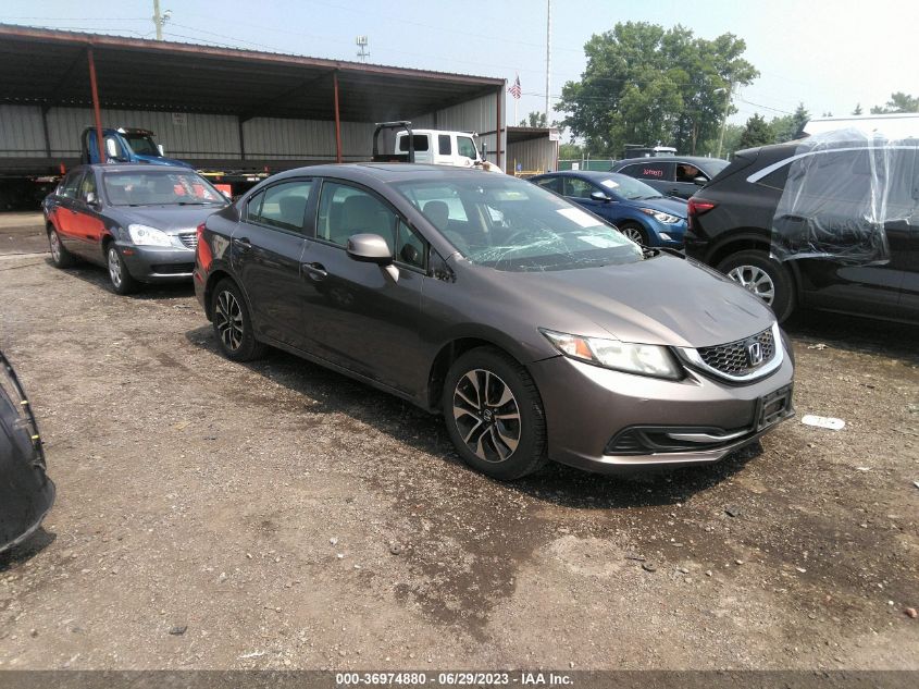 2013 HONDA CIVIC SDN EX - 19XFB2F88DE044368
