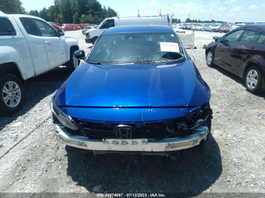 2021 HONDA ACCORD SEDAN SPORT - 1HGCV2F34MA025707