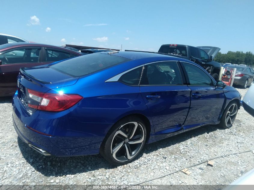 2021 HONDA ACCORD SEDAN SPORT - 1HGCV2F34MA025707