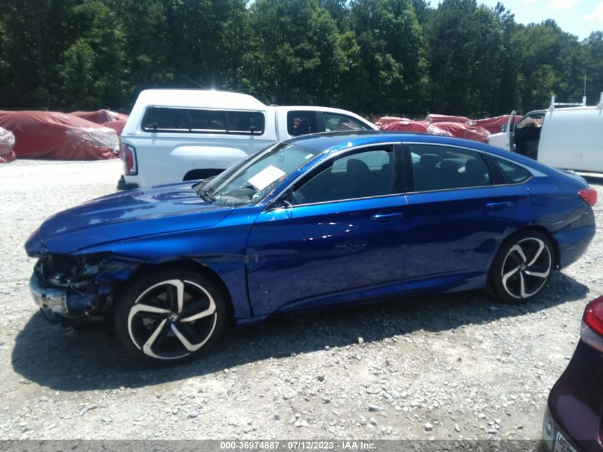 2021 HONDA ACCORD SEDAN SPORT - 1HGCV2F34MA025707