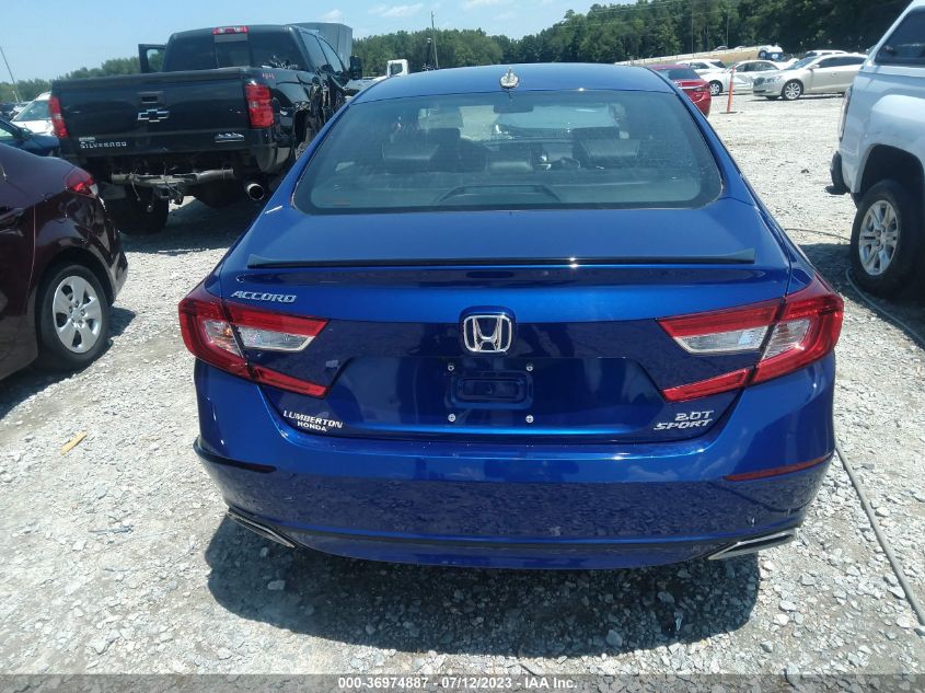2021 HONDA ACCORD SEDAN SPORT - 1HGCV2F34MA025707