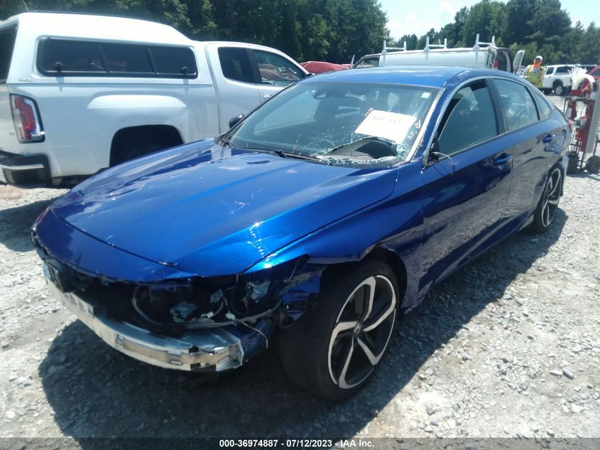 2021 HONDA ACCORD SEDAN SPORT - 1HGCV2F34MA025707