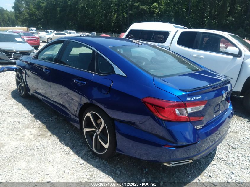 2021 HONDA ACCORD SEDAN SPORT - 1HGCV2F34MA025707