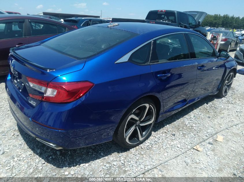 2021 HONDA ACCORD SEDAN SPORT - 1HGCV2F34MA025707