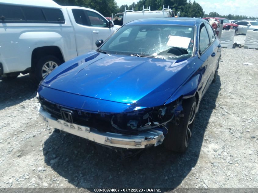 2021 HONDA ACCORD SEDAN SPORT - 1HGCV2F34MA025707