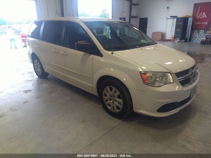 2016 DODGE GRAND CARAVAN SE - 2C4RDGBG3GR130269