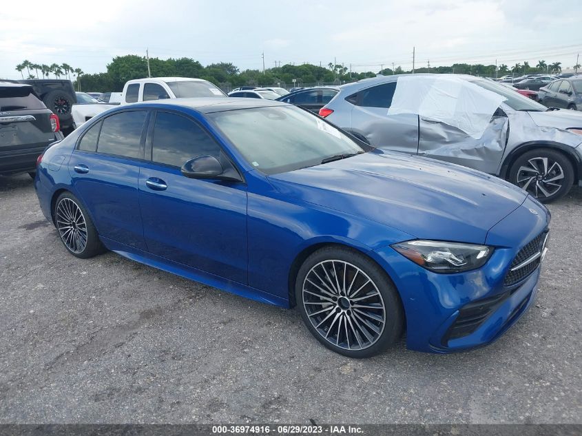2022 MERCEDES-BENZ C-CLASS C 300 - W1KAF4GB3NR009768