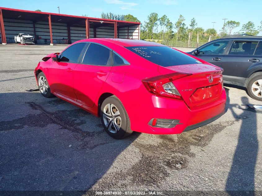 2018 HONDA CIVIC SEDAN LX - 2HGFC2F52JH511496