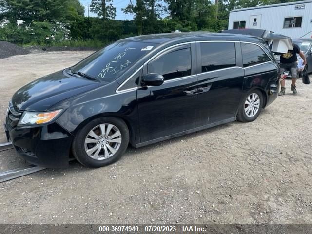 2014 HONDA ODYSSEY EX-L - 5FNRL5H64EB011824