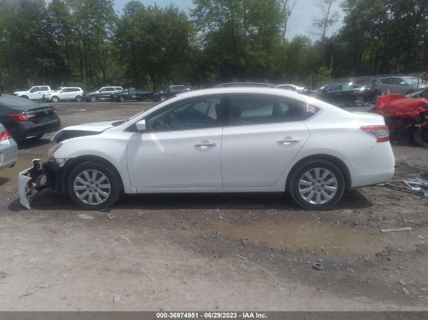2015 NISSAN SENTRA S - 3N1AB7AP3FY359007
