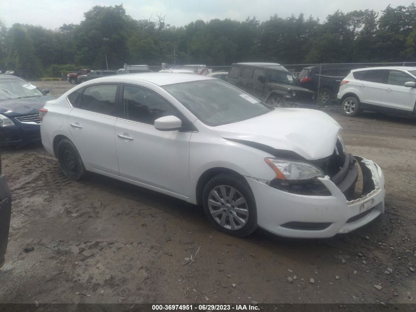 2015 NISSAN SENTRA S - 3N1AB7AP3FY359007