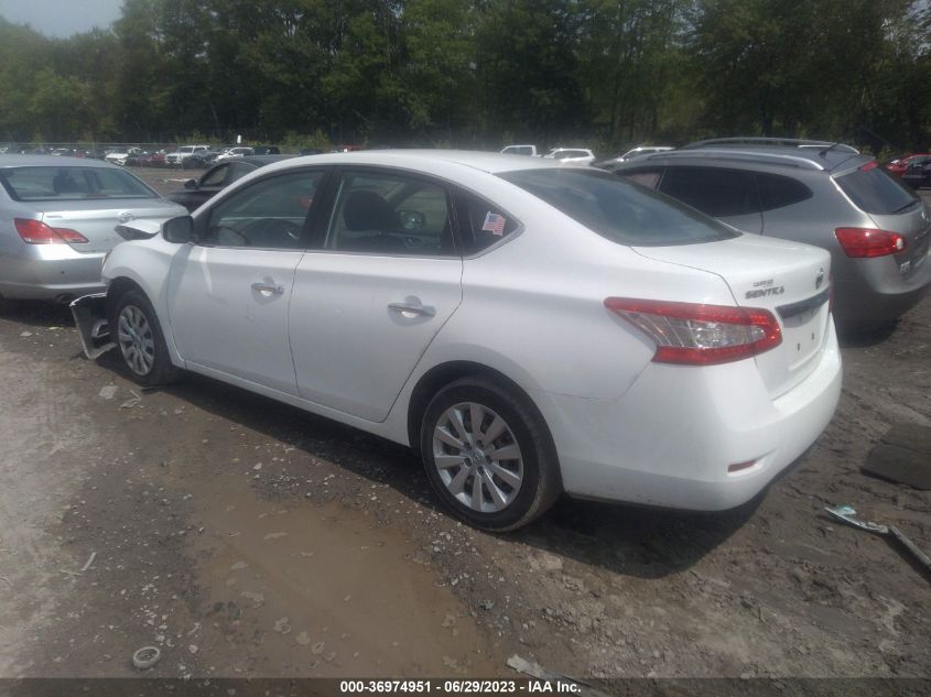 2015 NISSAN SENTRA S - 3N1AB7AP3FY359007