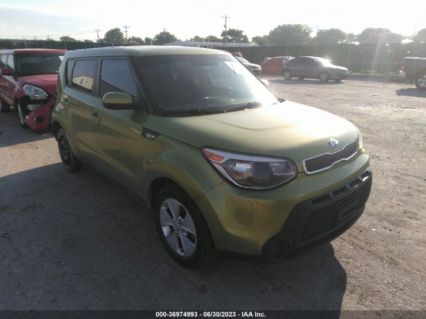 2014 KIA SOUL BASE - KNDJN2A21E7044945