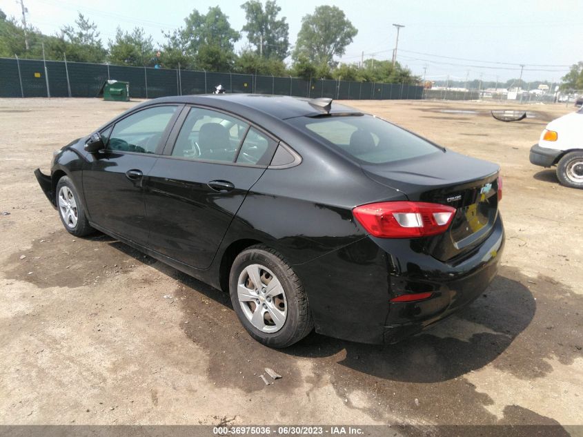 2017 CHEVROLET CRUZE LS - 1G1BC5SM5H7176275
