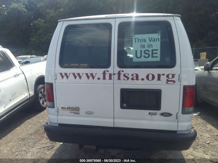 2013 FORD ECONOLINE CARGO VAN COMMERCIAL/RECREATIONAL 1FTNS2EW8DDA65248