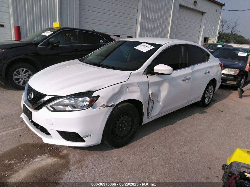 2016 NISSAN SENTRA SR/SL/S/SV/FE+ S - 3N1AB7AP0GY234645