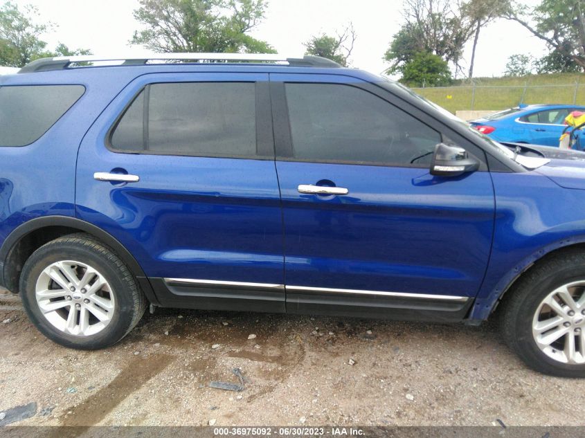 2013 FORD EXPLORER XLT - 1FM5K7D80DGC93545