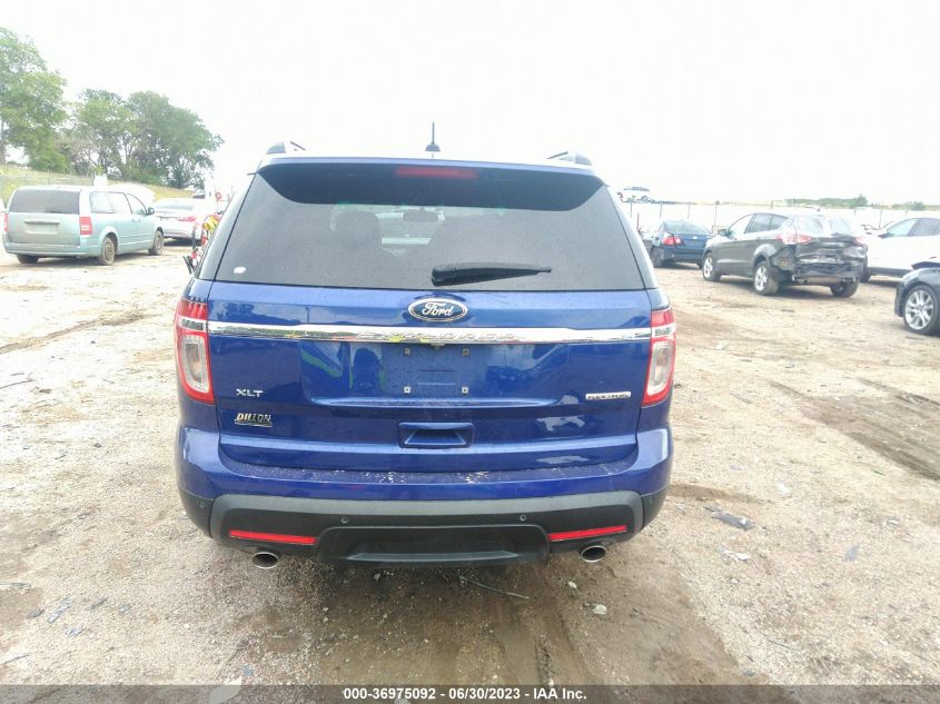 2013 FORD EXPLORER XLT - 1FM5K7D80DGC93545