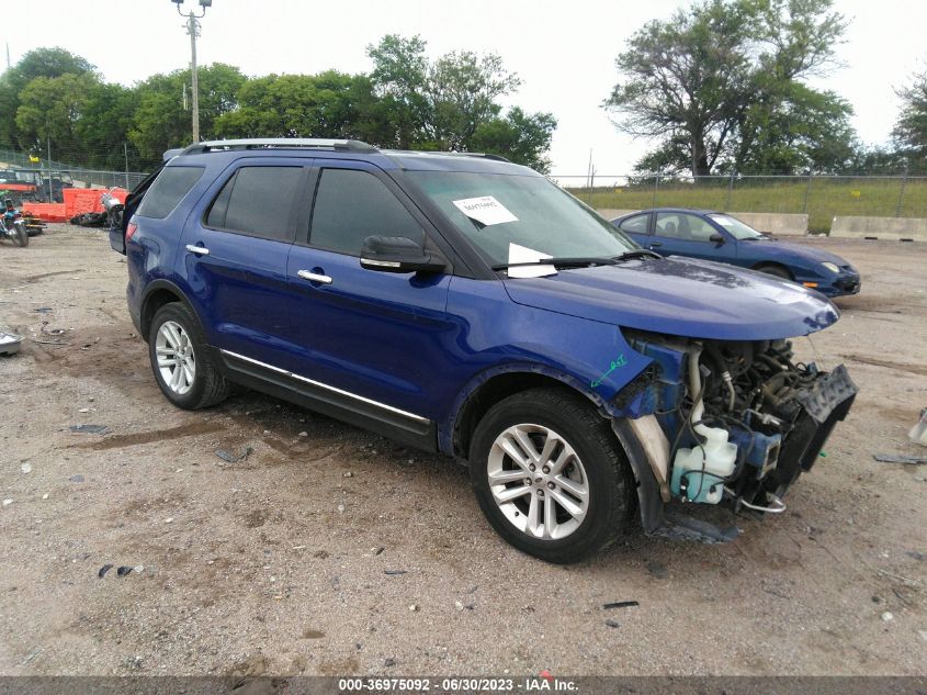 2013 FORD EXPLORER XLT - 1FM5K7D80DGC93545