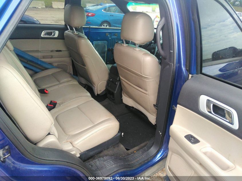 2013 FORD EXPLORER XLT - 1FM5K7D80DGC93545