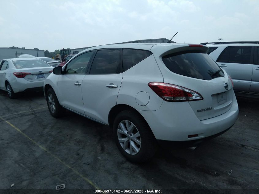 2013 NISSAN MURANO S - JN8AZ1MU2DW209826