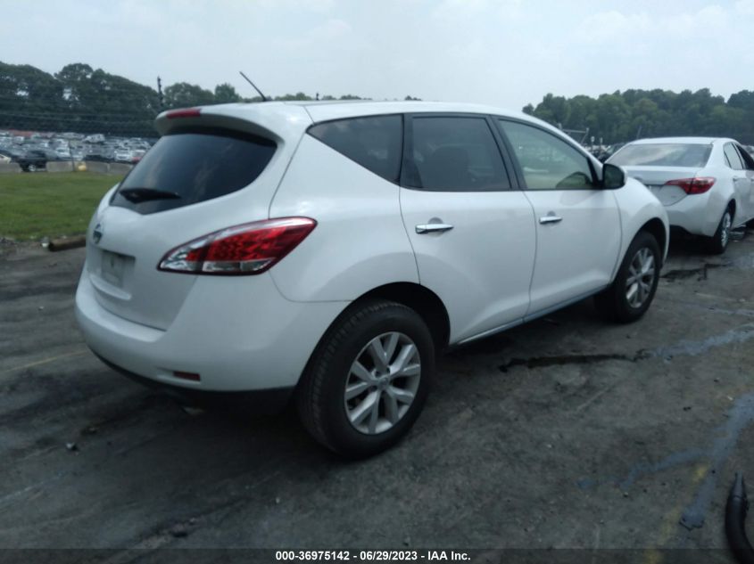 2013 NISSAN MURANO S - JN8AZ1MU2DW209826