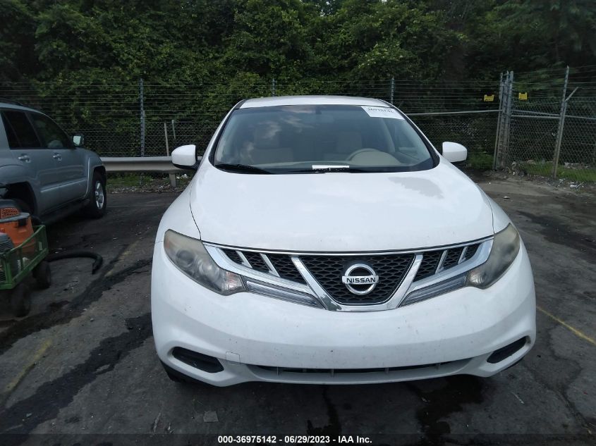 2013 NISSAN MURANO S - JN8AZ1MU2DW209826