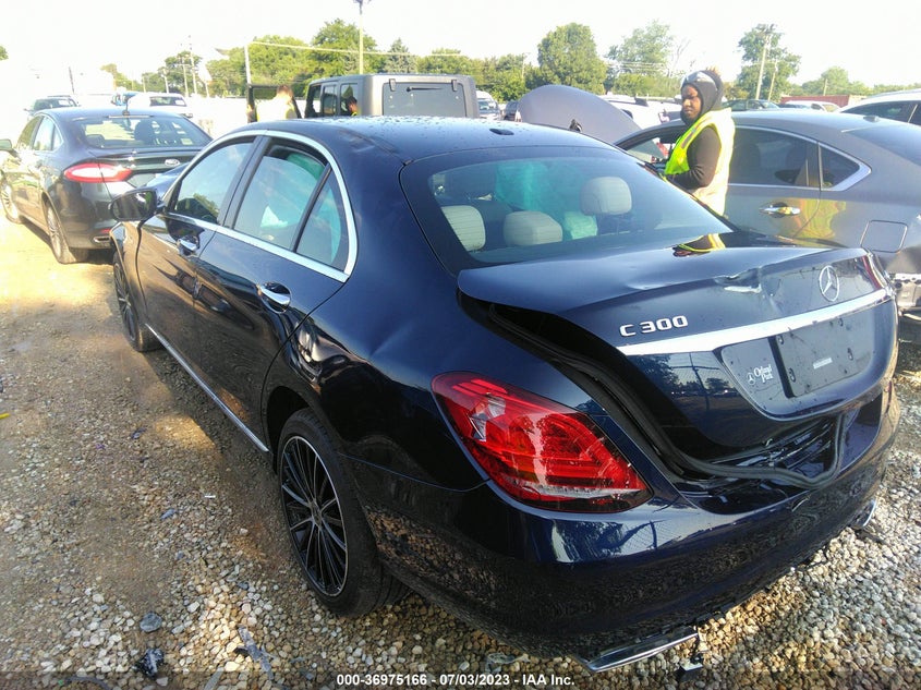 VIN 55SWF8EB5KU318930 2019 MERCEDES-BENZ C-CLASS C 300