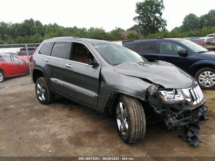 2013 JEEP GRAND CHEROKEE OVERLAND - 1C4RJFCG0DC580855