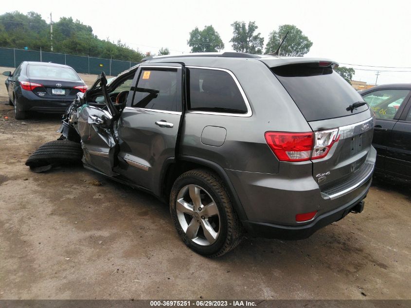 2013 JEEP GRAND CHEROKEE OVERLAND - 1C4RJFCG0DC580855