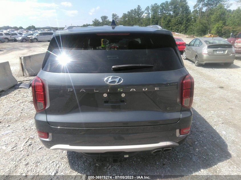 VIN KM8R54HE2MU255131 2021 HYUNDAI PALISADE LIMITED