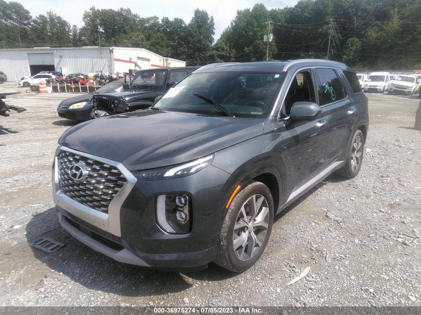 VIN KM8R54HE2MU255131 2021 HYUNDAI PALISADE LIMITED