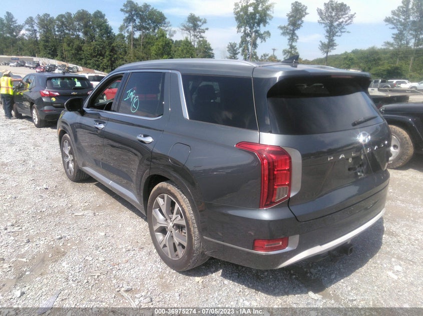 VIN KM8R54HE2MU255131 2021 HYUNDAI PALISADE LIMITED