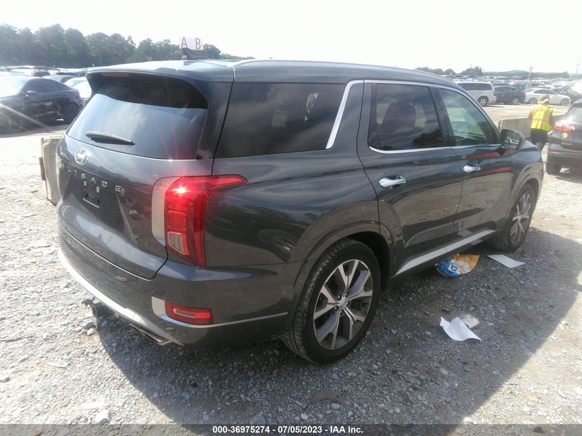VIN KM8R54HE2MU255131 2021 HYUNDAI PALISADE LIMITED