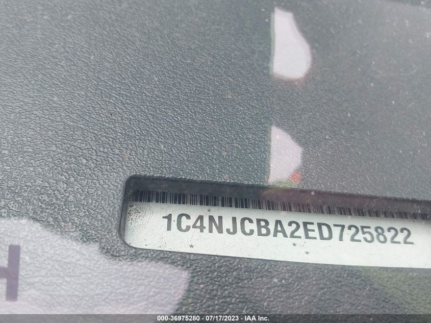 2014 JEEP COMPASS SPORT - 1C4NJCBA2ED725822