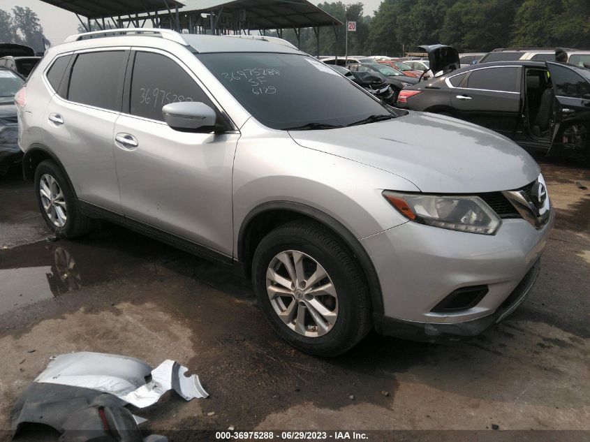 2015 NISSAN ROGUE SV - KNMAT2MV0FP568942