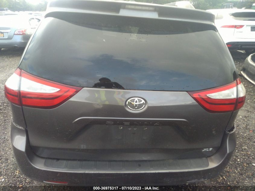 2015 TOYOTA SIENNA XLE/XLE AAS/LTD - 5TDYK3DC2FS614833