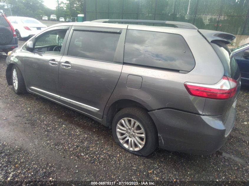 2015 TOYOTA SIENNA XLE/XLE AAS/LTD - 5TDYK3DC2FS614833