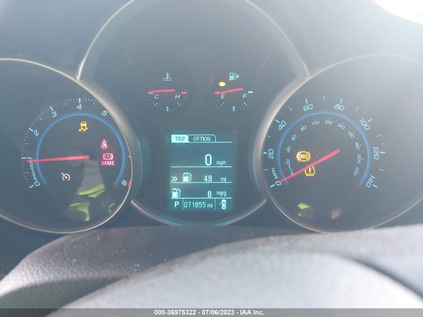 2015 CHEVROLET CRUZE LT - 1G1PC5SB5F7111024