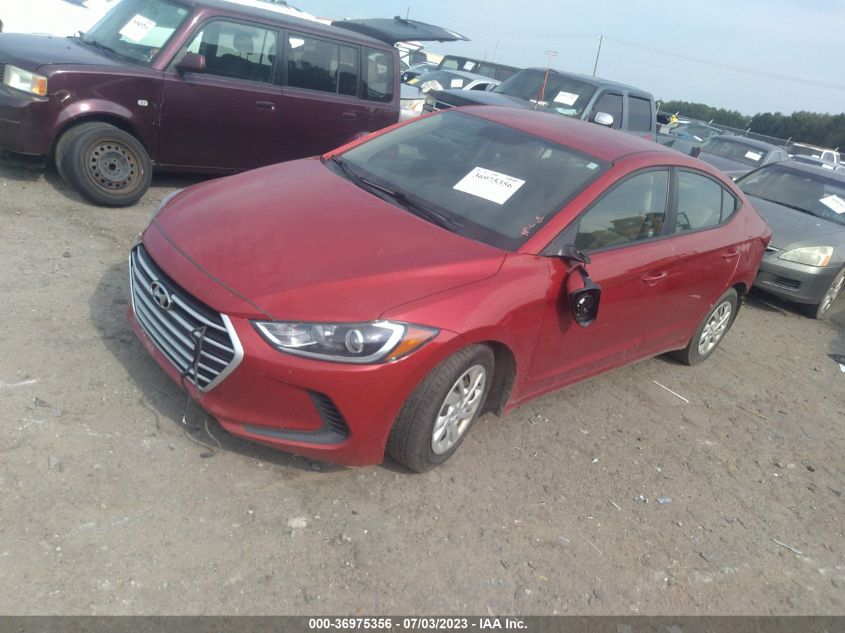 2018 HYUNDAI ELANTRA SE - 5NPD74LF8JH388071